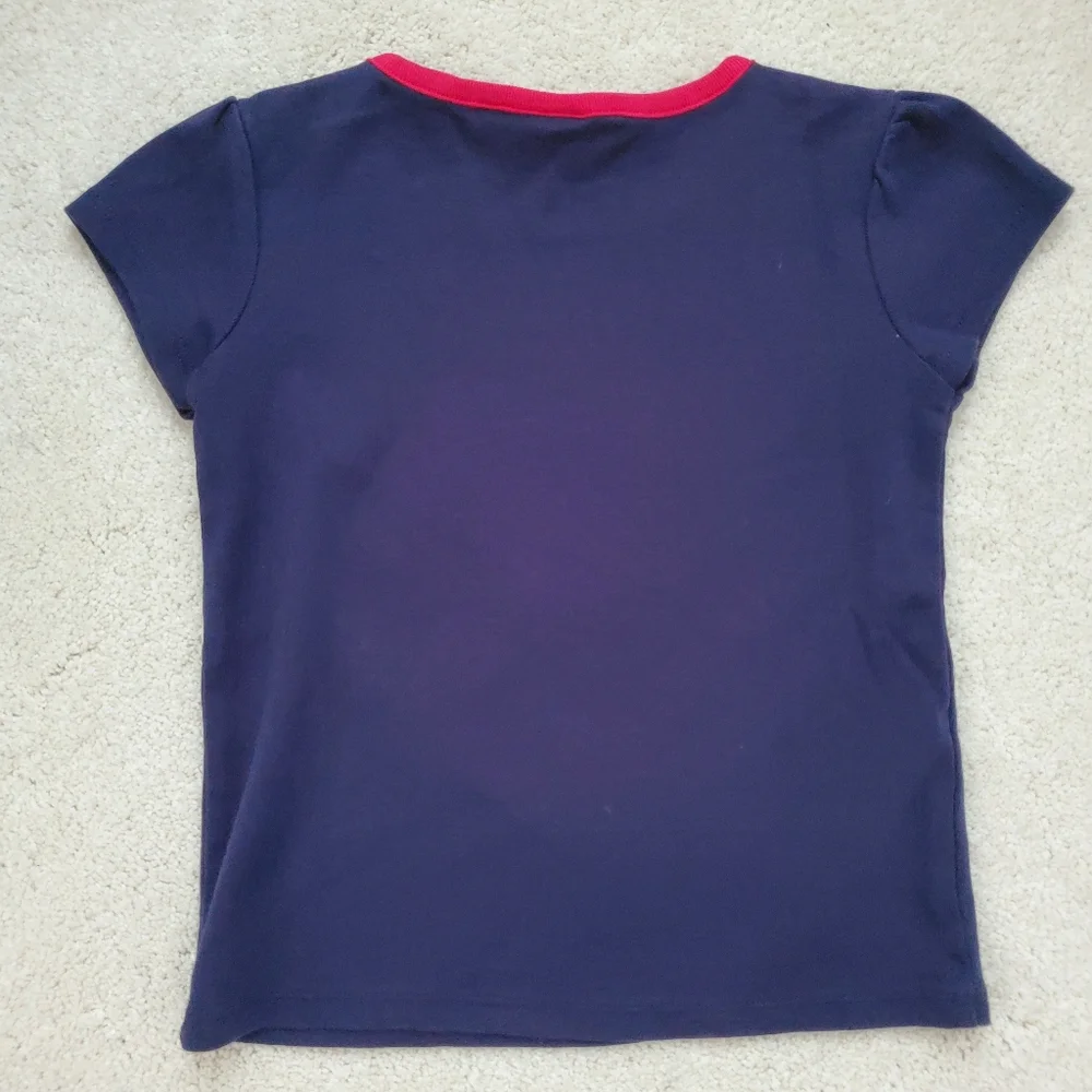 Gymboree Girls' Peek-A-Boo Apple Patch Top - Teacher's Favorite Shirt sz5T